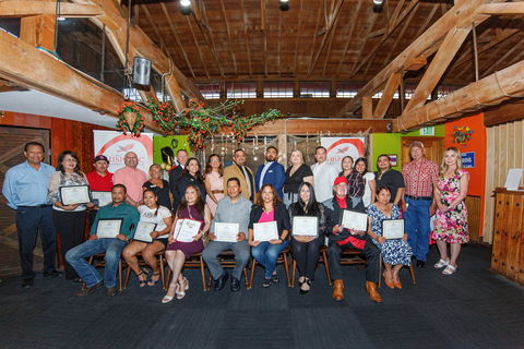 The Spring 2023 graduating class for the Kern County Hispanic Chamber of Commerce's Small Business Academy, sponsored by Tri Counties Bank. (Photo: Business Wire)