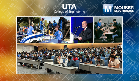 Mouser is proud to support the College of Engineering at The University of Texas at Arlington (UTA), where students are pursuing various fields of engineering to create viable solutions to the most pressing problems of today and the future. (Photo: Business Wire)
