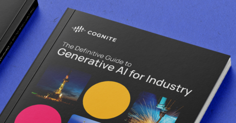 Cognite's "The Definitive Guide to Generative AI for Industry" is a comprehensive manual for transformation leaders to accelerate AI innovation (Photo: Business Wire)