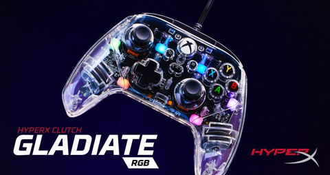 HyperX Clutch Gladiate RGB Gaming Controller for Xbox Now Available (Graphic: Business Wire)