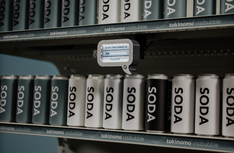 thumbnail Tokinomo Visibubble - Instore Robotics Advertising (Photo: Business Wire)