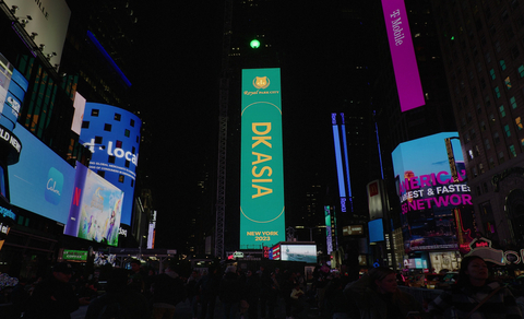 thumbnail The advertising video of “Royal Park City” was displayed on Time Square, New York from October 23, 2023 (Photo: DK ASIA)