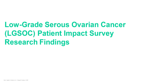 LGSOC Patient Impact Survey Research Findings (Graphic: Business Wire)