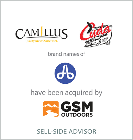 D.A. Davidson Acts as Sell-Side Advisor to Acme United Corporation on the Sale of its Camillus and Cuda Brands to GSM Outdoors (Graphic: Business Wire)
