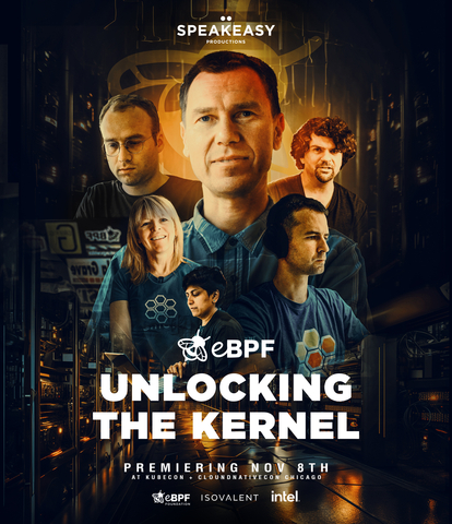 Official movie poster for eBPF: Unlocking the Kernel (Graphic: Business Wire)