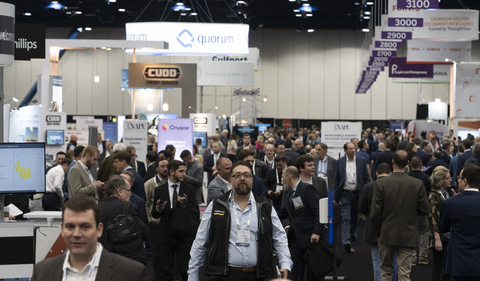 Over 8,000 dealmakers explore the 2023 NAPE Summit expo floor. (Photo: Business Wire)