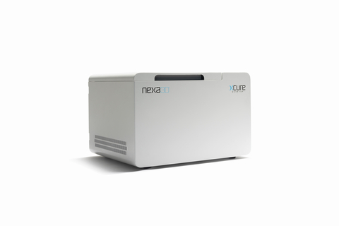 xCURE Desktop curing system reduces resin post processing by as much as 80%. (Photo: Business Wire)