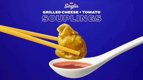 KRAFT® Singles and Top Chef Finalist Shirley Chung Unveil Souplings: A First-of-its-Kind Grilled Cheese and Tomato Soup Dumpling (Photo: Business Wire)