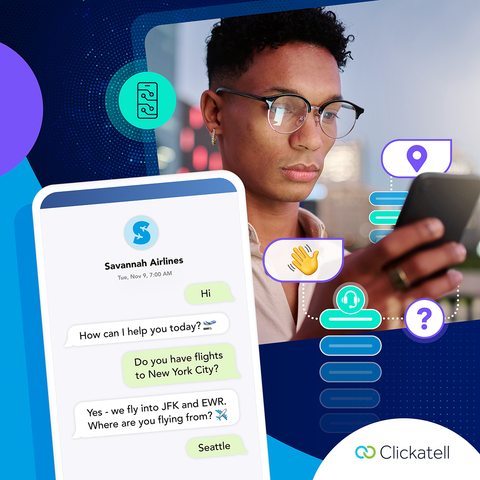 Clickatell Launches AI Powered Chat Commerce (Photo: Business Wire)