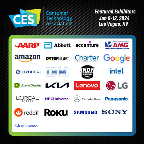 The Indy Autonomous Challenge (IAC), the global innovator in autonomous racing, will return to CES®2024 as a featured exhibitor, pushing the boundaries of autonomous racing and showcasing the future of autonomous mobility. (Graphic: Business Wire)
