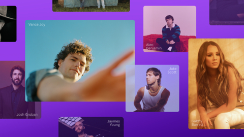 thumbnail Canva customers can browse and embed more than half a million songs from a wide range of genres and artists, such as Michael Buble, Vance Joy, Kenya Grace and Curtis Mayfield, and thousands more, enabling them to bring their designs to life. (Graphic: Business Wire)