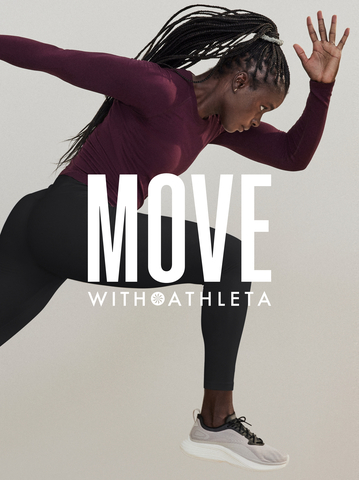 Introducing Move with Athleta, a new experiential fitness series inviting women to sweat, connect and celebrate the Power of She. (Photo: Business Wire)