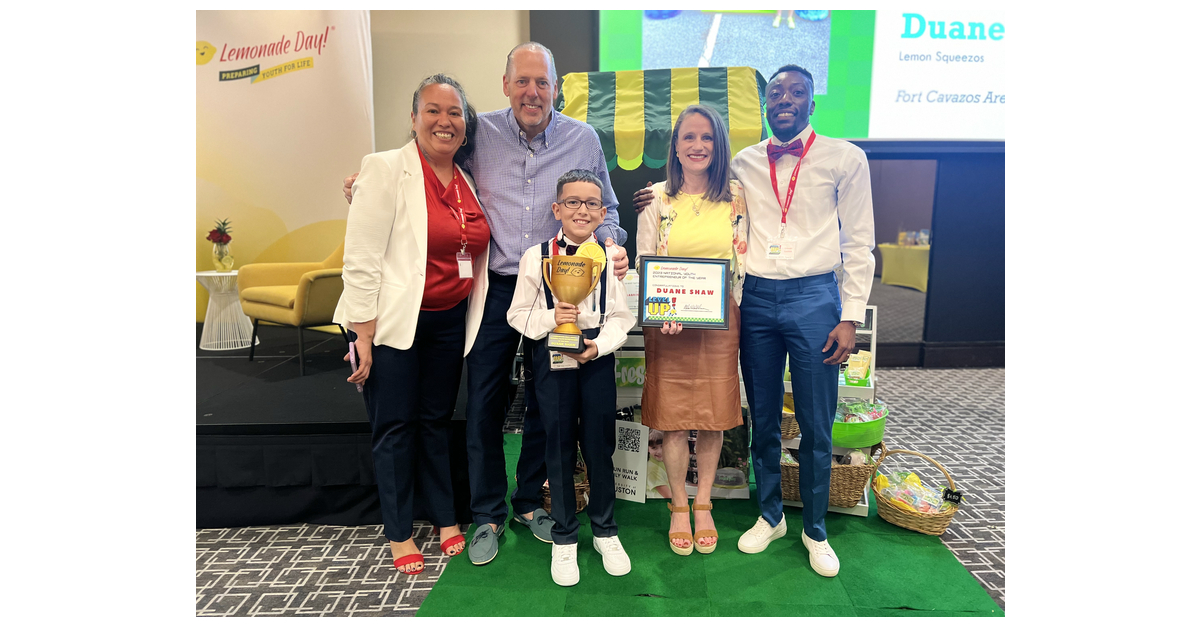 10Year Old Named National Youth Entrepreneur of the Year Lemonade Day