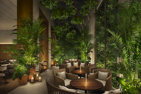 The Singapore EDITION Rendering | Conservatory (Photo: Business Wire)