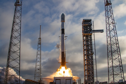 SES's fifth and sixth O3b mPOWER satellites successfully launched on Nov 12, 2023. (Photo: SpaceX)