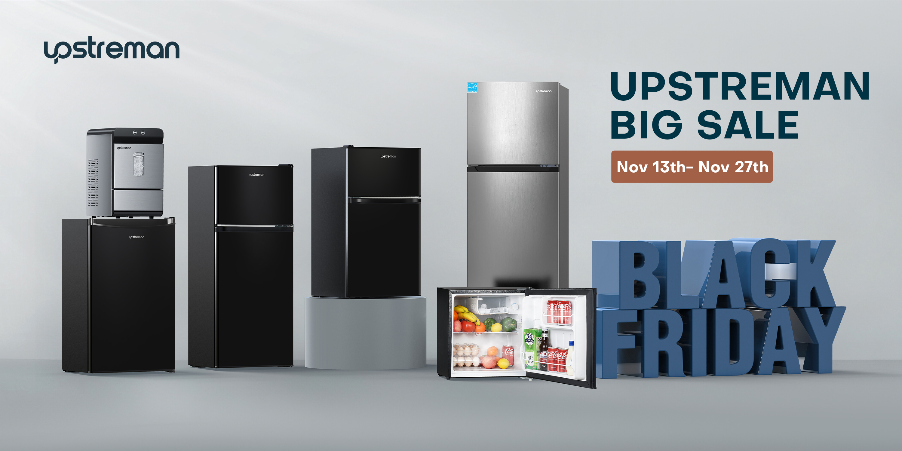 Upstreman's Customer-Centric Black Friday Extravaganza - Mini Fridges for  Every Space