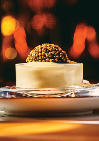 Pommes Purée with Caviar at the Champagne & Caviar Bar (Photo: Business Wire)