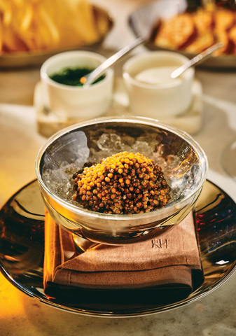 Classic Caviar Service at the Champagne & Caviar Bar (Photo: Business Wire)