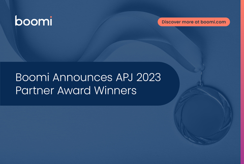 Boomi宣布2023年度亞太及日本合作夥伴大獎獲獎企業名單（圖片來源：美國商業資訊）