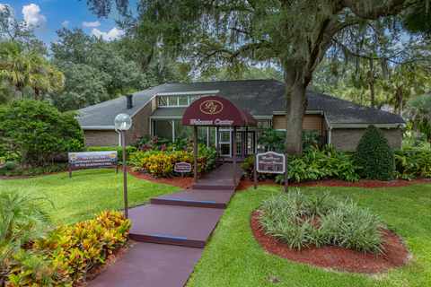 The Park at Trapani's welcome center located at 8401 Southside Blvd., Jacksonville, FL 32256. (Photo: Business Wire)