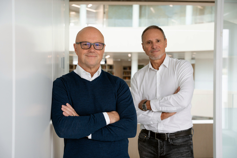 Former Under Armour CEO and apparel industry veteran Patrik Frisk (on the left) is heading the new company Reju, along with Alain Poincheval (on the right), COO, a senior executive with Technip Energies. (Photo: Business Wire)