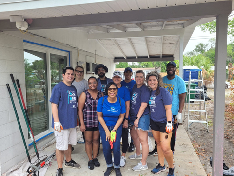 In East Tampa, several initiatives including home repairs, community cleanups, and neighborhood revitalization efforts were undertaken to preserve the legacy of homeownership in the Tampa community. (Photo: Business Wire)