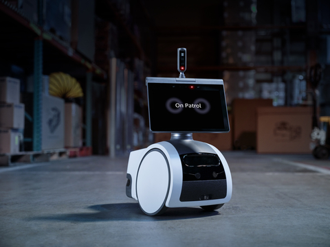 Astro for Business patrols autonomously in a warehouse. (Photo: Business Wire)