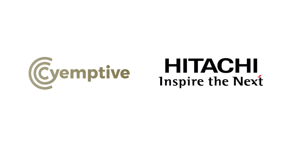  Hitachi Systems India Pvt. Ltd. e Cyemptive Technologies Inc. annunciano un accordo volto a fornire congiuntamente le premiate soluzioni per la cybersecurity Cyemptive ai clienti IT di sistemi Hitachi