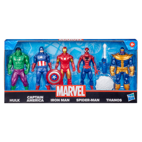 thumbnail Hasbro Marvel 6" Action Figures, 5 pk. (Photo: Business Wire)