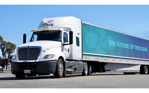 Automated truck powered by L2++ driver-in solution, PlusDrive (Photo: Business Wire)