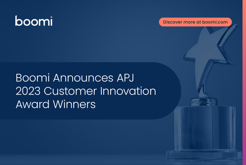 original Boomi Announces APJ 2023 Customer Innovation Award Winners (Graphic: Business Wire)