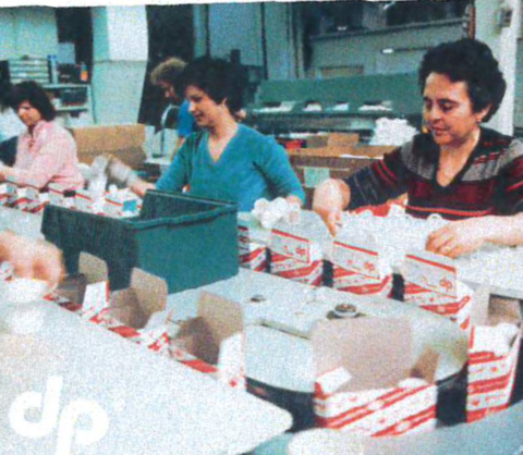 original Duracraft Plastics, Inc. was established in 1971 to manufacture complimentary lines of plastic tubular plumbing products as an alternative to brass lines; pictured is the Duracraft p-trap assembly line. (Photo: Oatey)