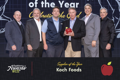 Koch Foods Named Applebee’s Supplier of the Year (Photo: Business Wire)