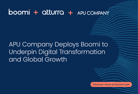 APU公司部署Boomi以助力数字化转型和全球扩张（图示：美国商业资讯）