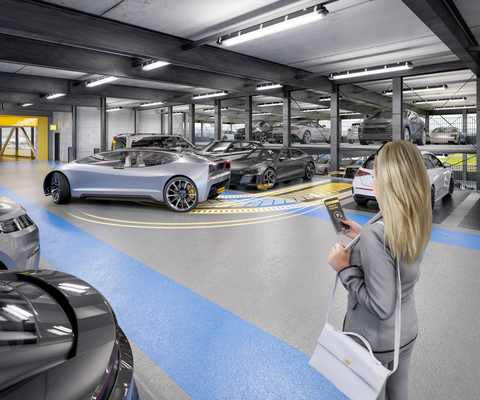 Continental’s Radar Vision Parking makes it possible to reduce parking garage accidents and can be used in existing parking facilities. This technology complements Continental’s range of solutions for vehicle parking. (Photo: Business Wire)