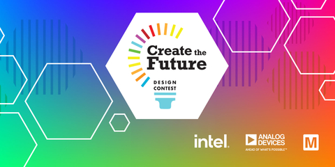 Mouser Congratulates the Winners of the 2023 Create the Future Design Contest, co-sponsored by Intel® and Analog Devices, Inc. (ADI). (Graphic: Business Wire)