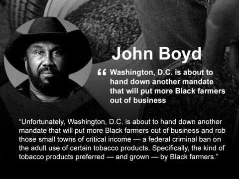 John Boyd, Jr., founder and president of the National Black Farmers Association (Photo: Business Wire)