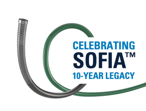 MicroVention Celebrates 10-Year Anniversary and Legacy of SOFIA™ Aspiration Catheters; More than 500,000 Procedures Performed Worldwide Across 170 Countries (Graphic: Business Wire)
