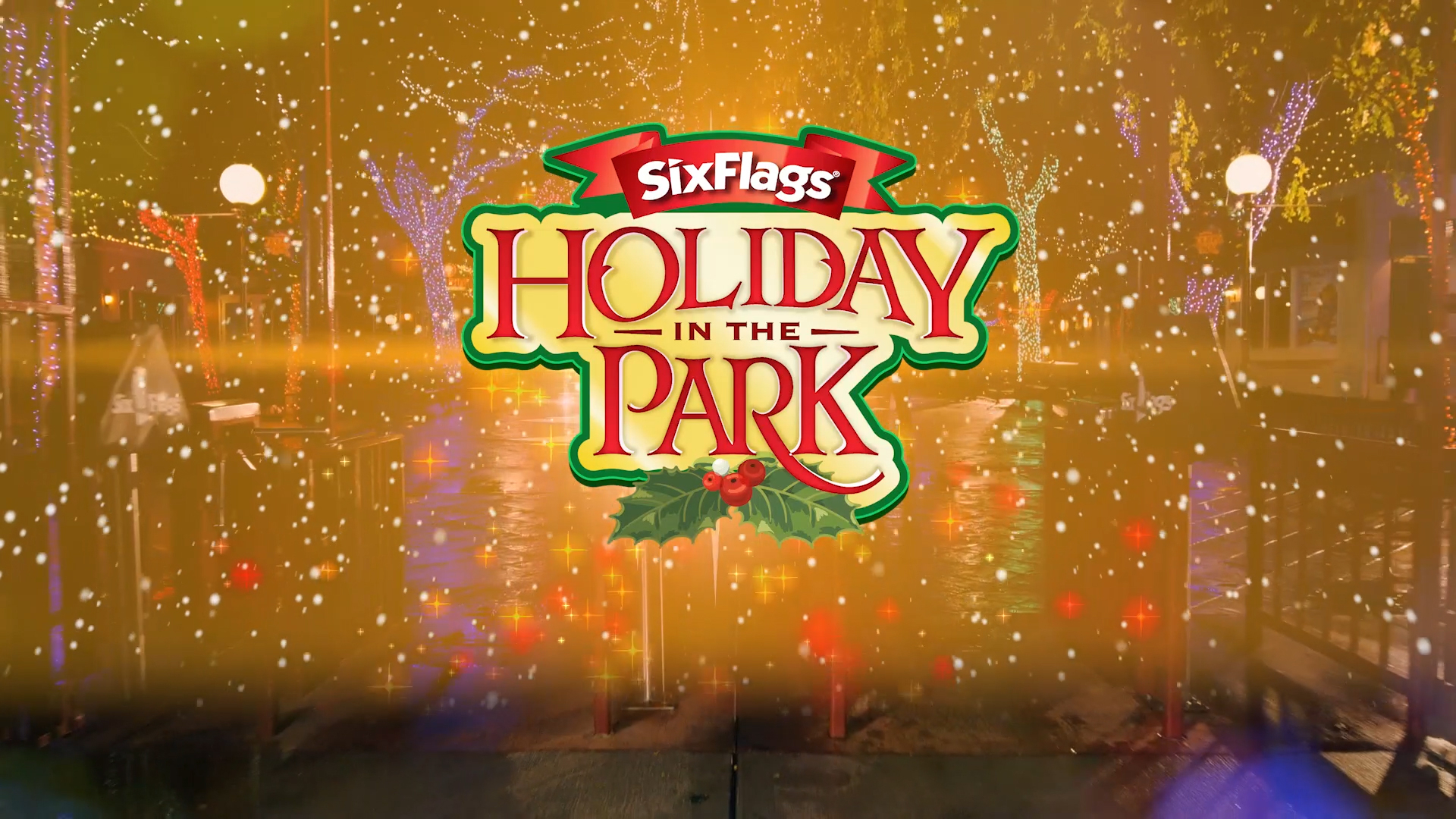 Six Flags Magic Mountain lights up the holiday season during Holiday in the Park on select evenings, November 23 through December 31.