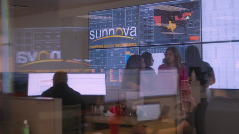 Sunnova's Global Command Center based in Houston, Texas. (Photo: Business Wire)