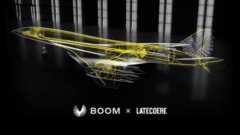 Boom Supersonic and Latecoere Sign Strategic Supplier Agreement for Overture and Symphony (Photo: Boom Supersonic)