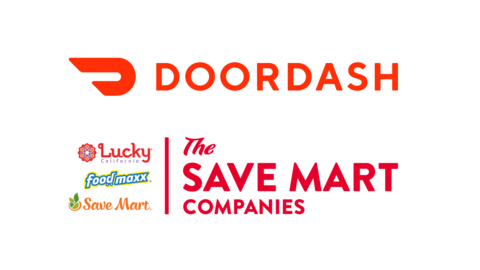 Save Mart, Lucky and FoodMaxx Stores are Now Live on DoorDash (Graphic: Business Wire)