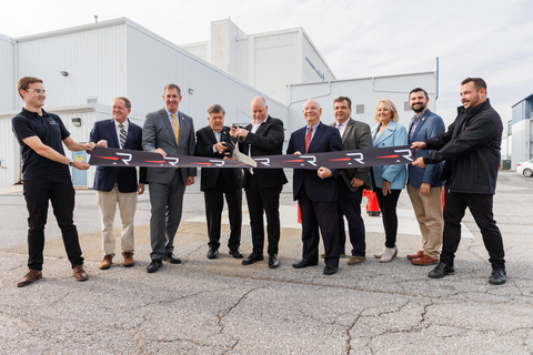 Ribbon cutting for Rocket Lab's Space Structures Complex in Middle River, MD. (Photo: Business Wire)