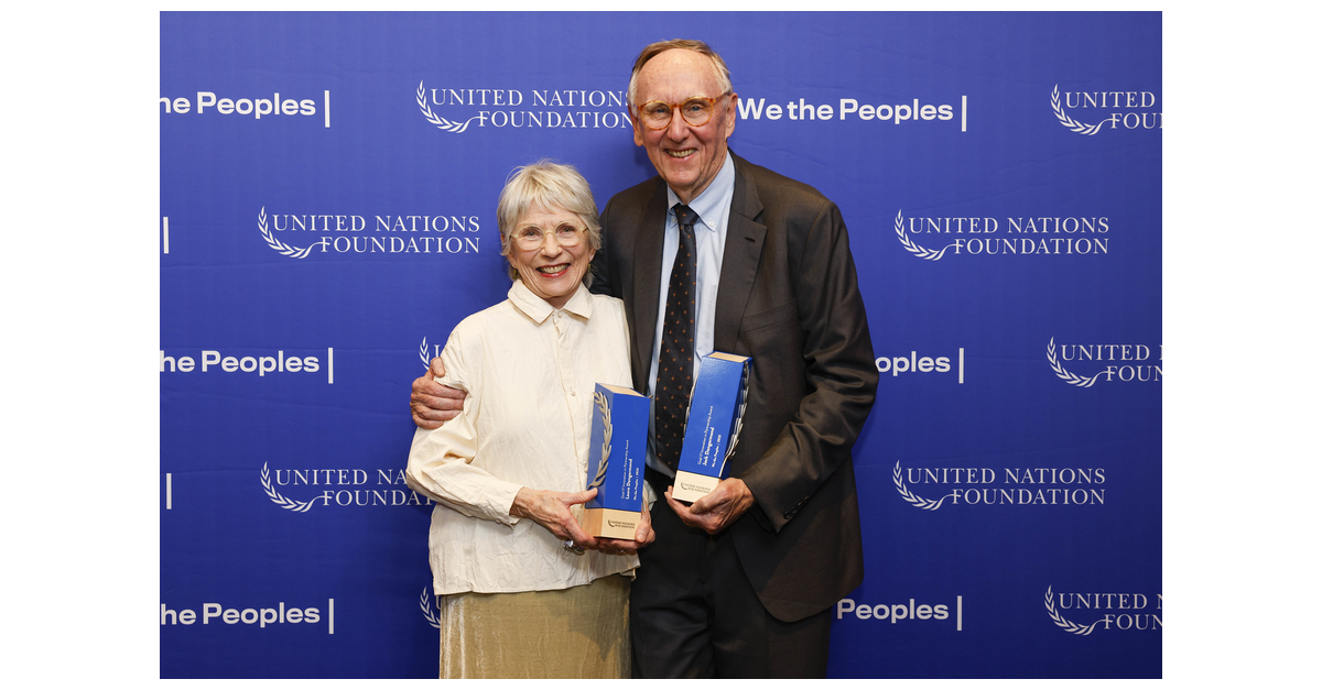Jack et Laura Dangermond lauréats du prix Goal 17 Innovation in