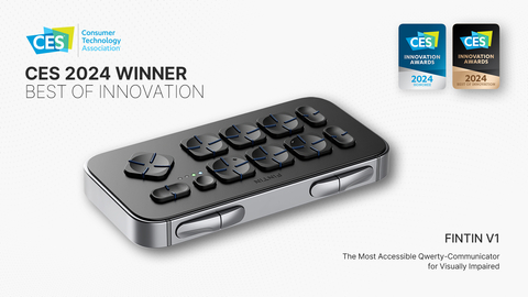 FINTIN V1, developed by ONECOM, received the “Best of Innovation” award at CES 2024 (Graphic: ONECOM Co., Ltd.)