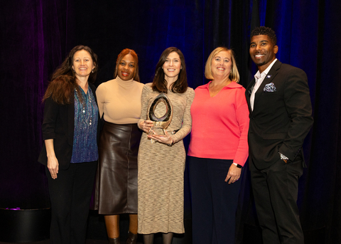 Representatives from Constellation were on hand to accept the Center for Energy Workforce Development's "Community Partnership" award November 16 in Washington, D.C. (Photo: Business Wire)