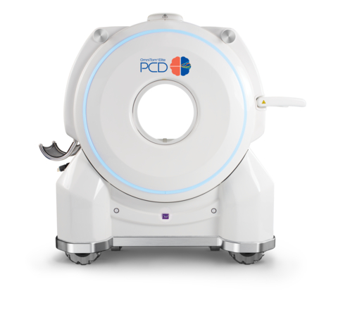 The high-tech, yet highly mobile OmniTom Elite with Photon Counting Detector (PCD) CT scanner is designed to offer advanced imaging at the point-of-care. (Photo: Business Wire)