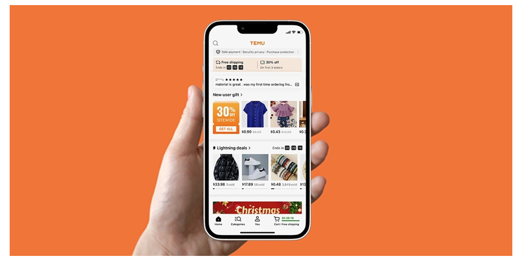 Temu si avvale dell'aiuto dei consumatori per segnalare siti truffaldini e condivide i consigli per fare acquisti sicuri durante il periodo natalizio