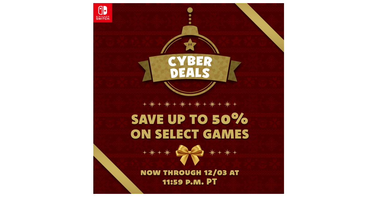 The Nintendo Cyber Deals game sale is on now! - News