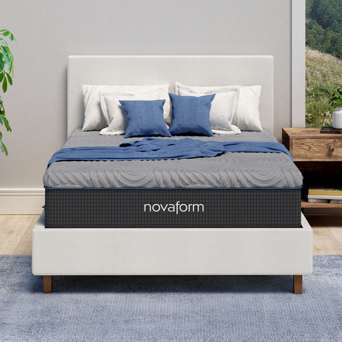 Novaform 12” Queen Cooling Gel Memory Foam Mattress (Photo: Business Wire)